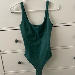 Abercrombie Seamless Fabric Corset Bodysuit